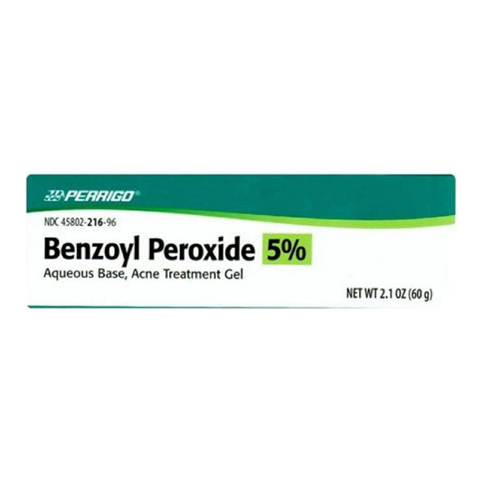 Perrigo Benzoyl Peroxide Acne Treatment Gel 2.1 Oz