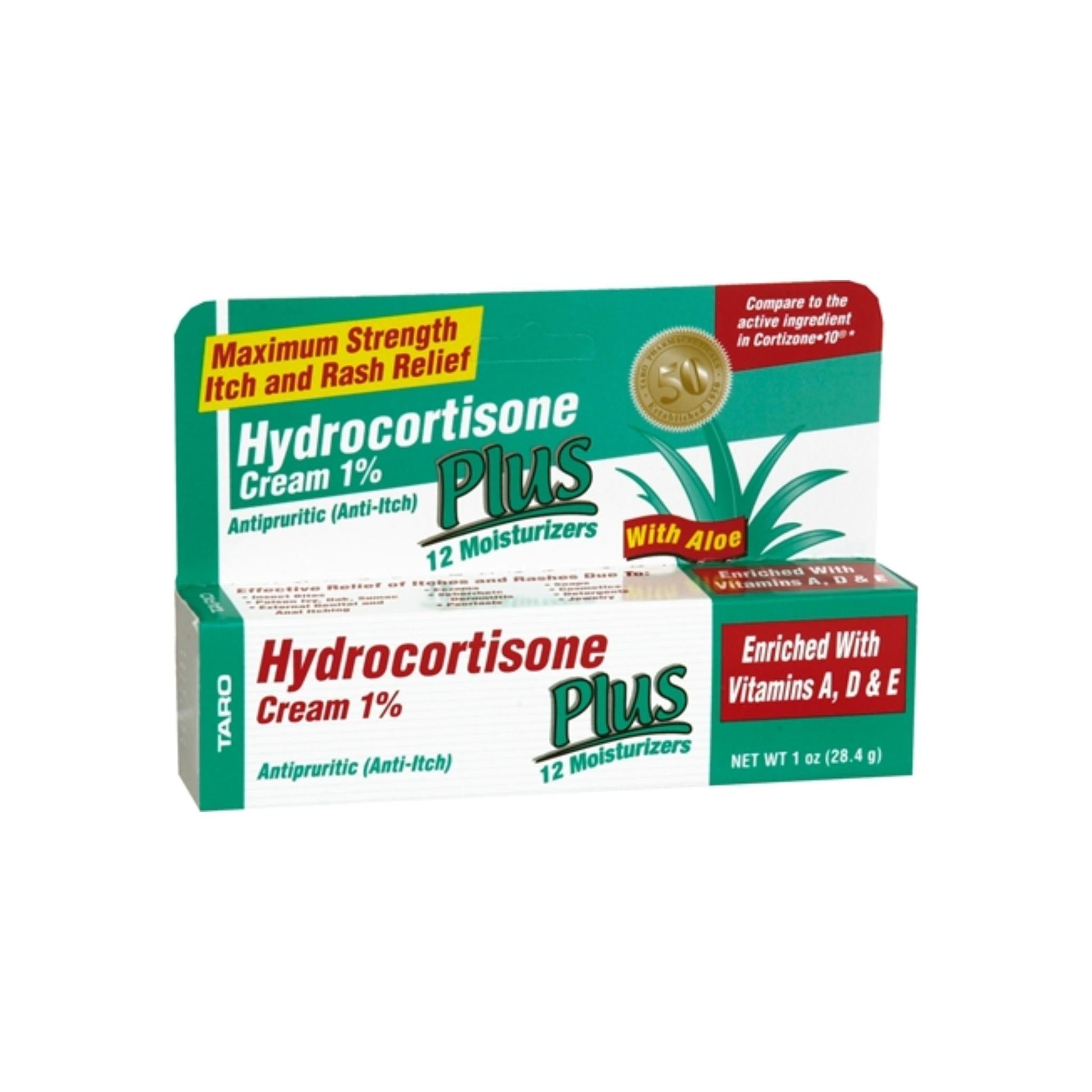 Taro Hydrocortisone Cream 1% 1 Oz