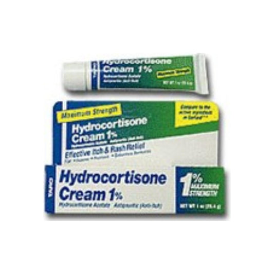 Taro Hydrocortisone 1% Cream Maximum Strength 1 Oz