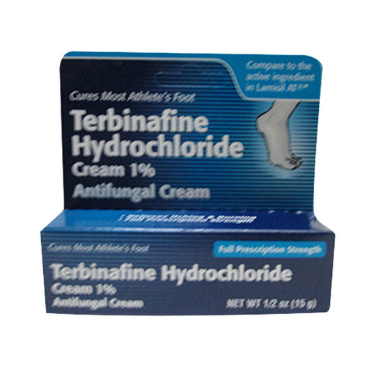 Terbinafine Hydrochloride Athlete'S Foot Antifungal Cream - 0.5 Oz