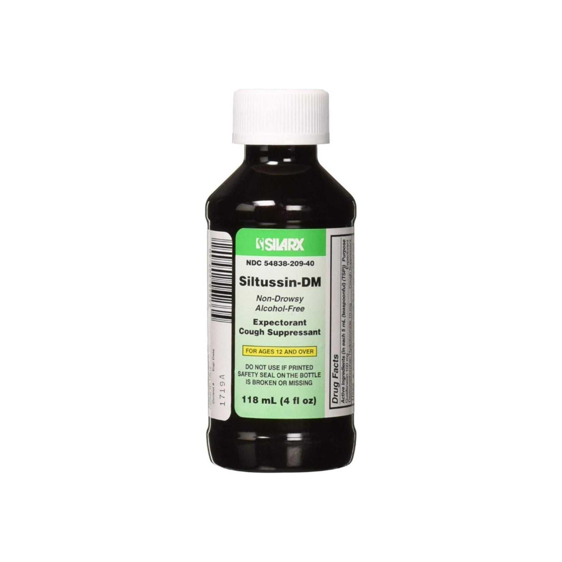 Silarx Siltussin Dm Expectorant Cough Suppressant, 4 Oz