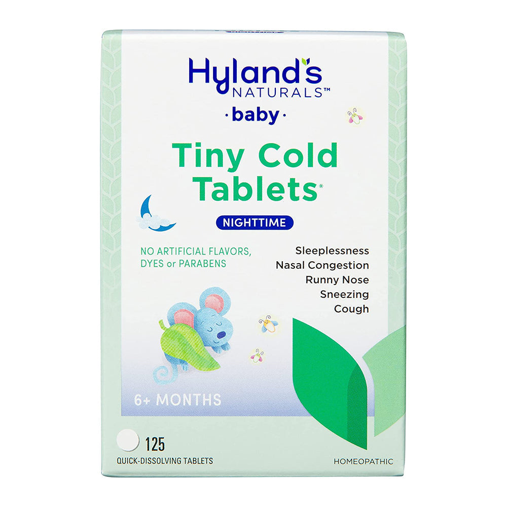 Hyland'S Baby Nighttime Tiny Cold Quick-Dissolving Tablets - 125 Ct