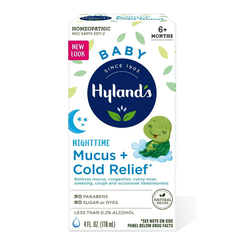 Hyland'S Baby Nighttime Mucus + Cold Relief - 4 Oz