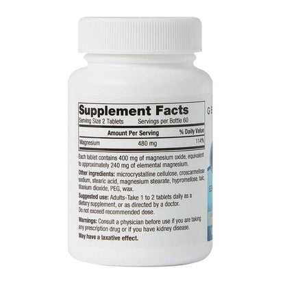 GeriCare Magnesium Oxide Tablet 400mg 120Ct