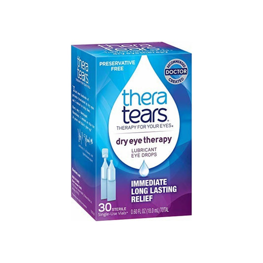 Theratears Dry Eye Therapy Lubricant Eye Drops Single-Use 32 Each