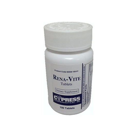 Rena-Vite Tablets, 100 Tablets Per Bottle 1 Ea