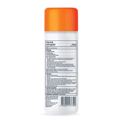 Acne Free Oil-Free Acne Cleanser, Benzoyl Peroxide 2.5% Acne Face Wash , 8 Oz