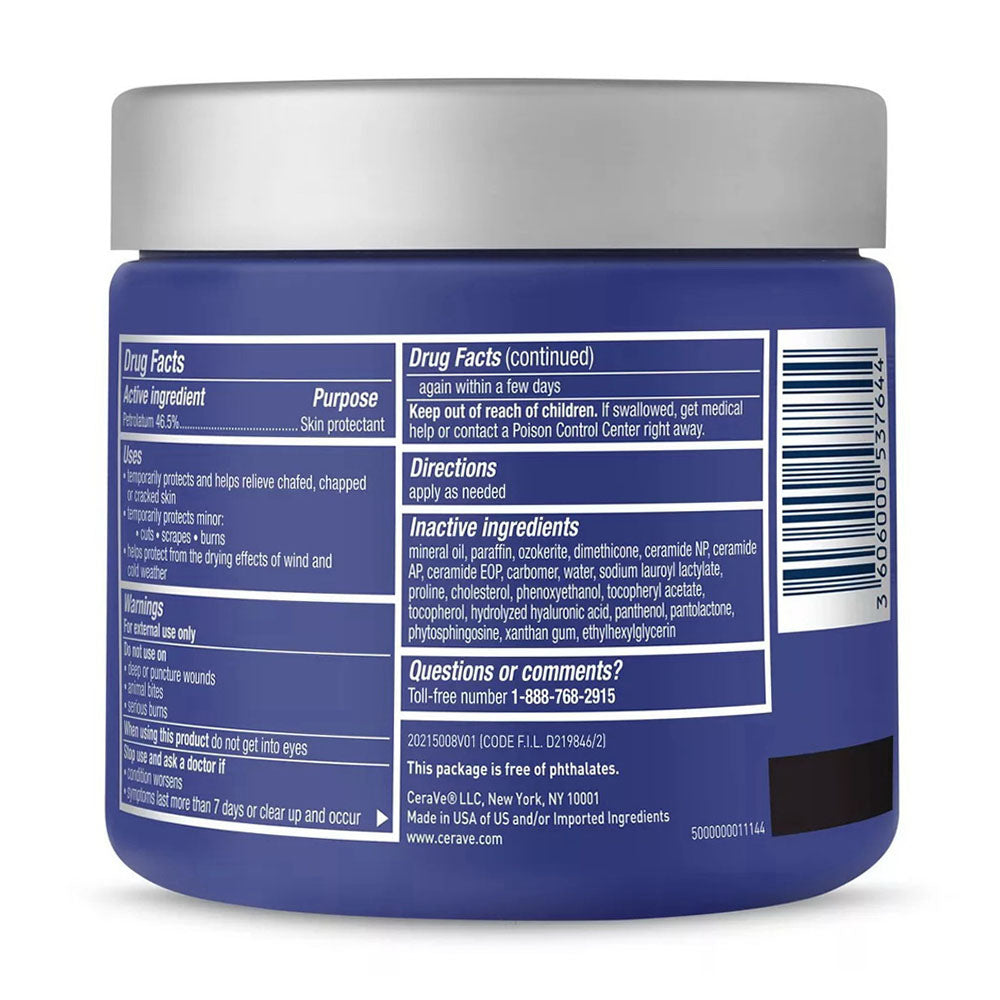 Cerave Healing Ointment For Cracked & Chafed Skin, 12Oz