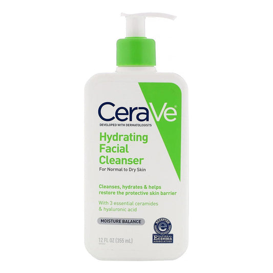 Cerave Hydrating Cleanser, 12 Ounce
