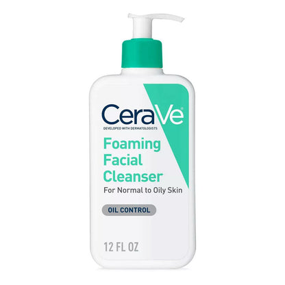 Cerave Foaming Facial Cleanser Daily Face Wash 12 Oz