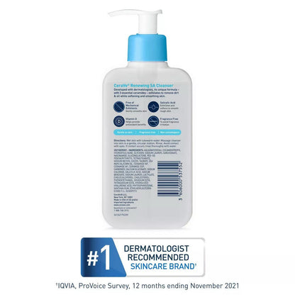 Cerave Sa Cleanser Salicylic Acid Cleanser, 16 Oz