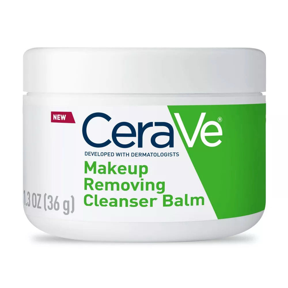 Cerave Cleansing Balm For Sensitive Skin Hydrating Makeup Remover, 1.3 Oz
