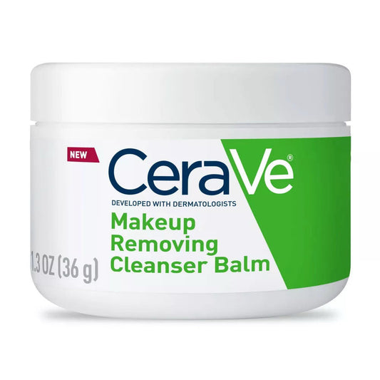 Cerave Cleansing Balm For Sensitive Skin Hydrating Makeup Remover, 1.3 Oz