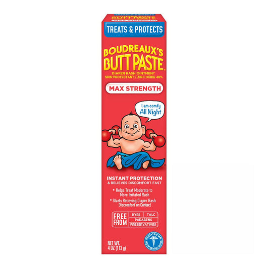 Boudreaux'S Butt Paste - Max Strength, 4 Oz