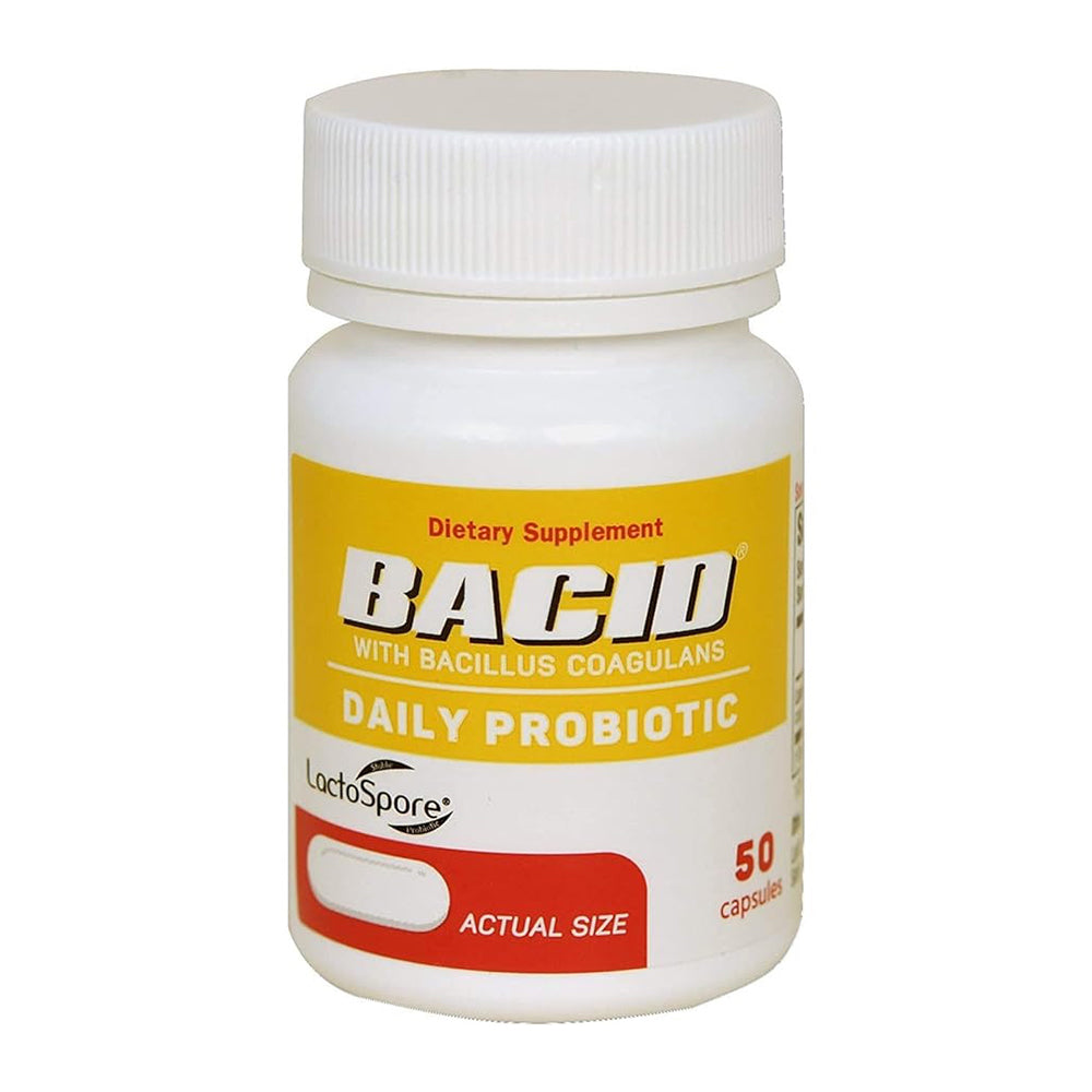 Bacid Daily Probiotic Dietary Supplement For Digestive Health
