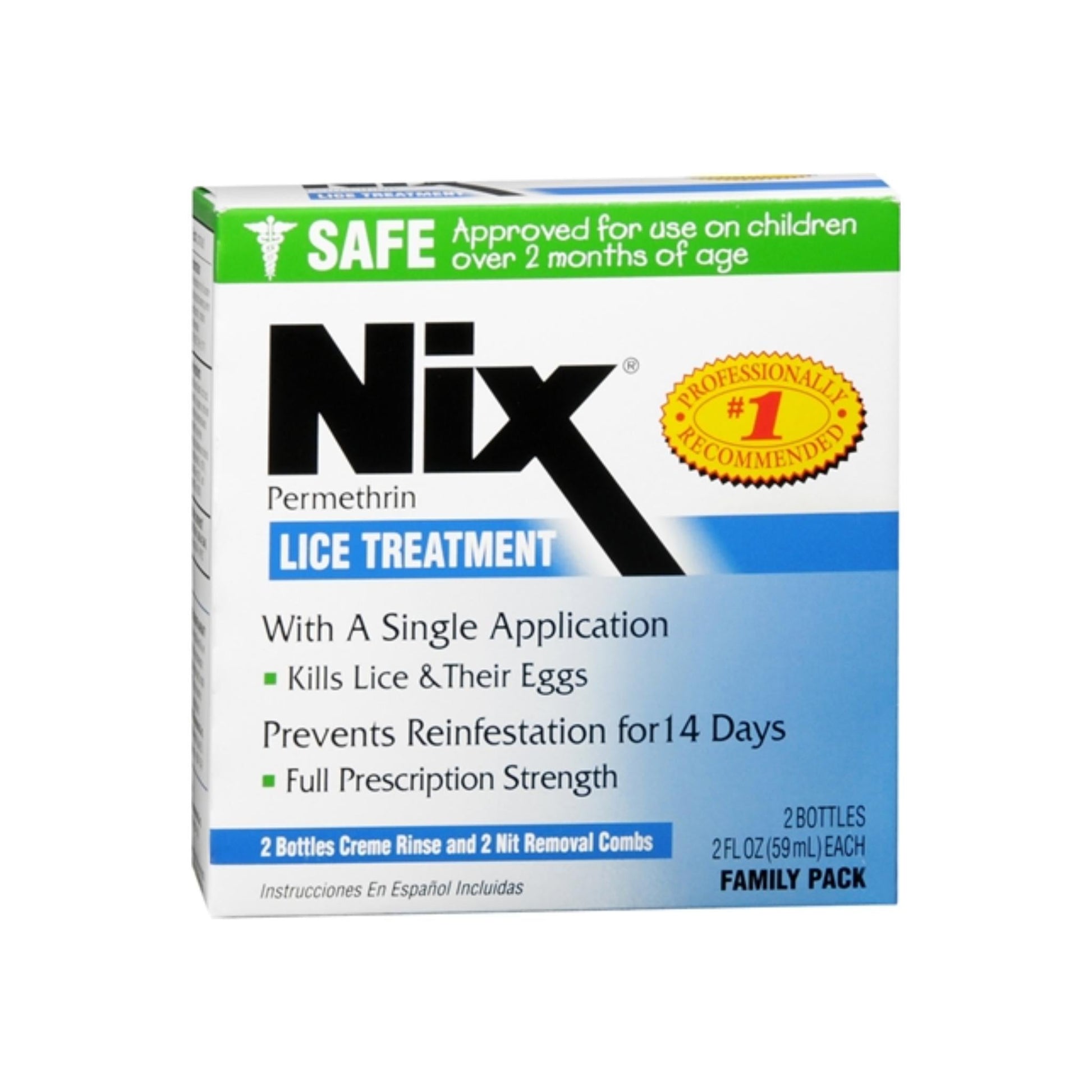 Nix Lice Treatment Family Pack 4 Oz
