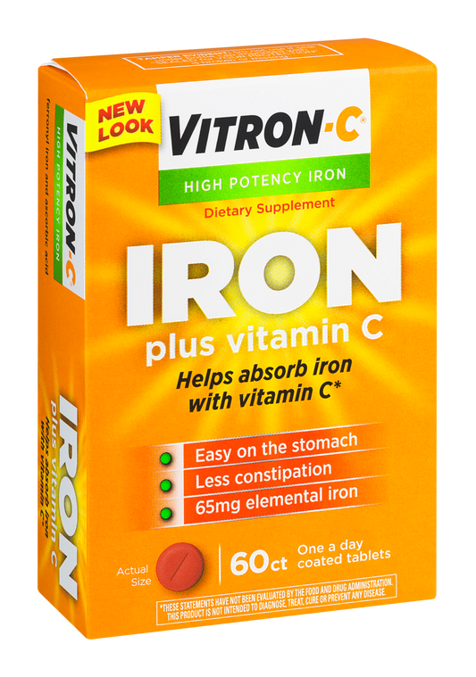 Vitron-C Coated Tablets 60 Tablets