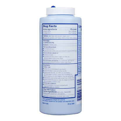 Caldesene Baby Diaper Rash Relief Cornstarch Powder With Zinc Oxide - 5 Oz