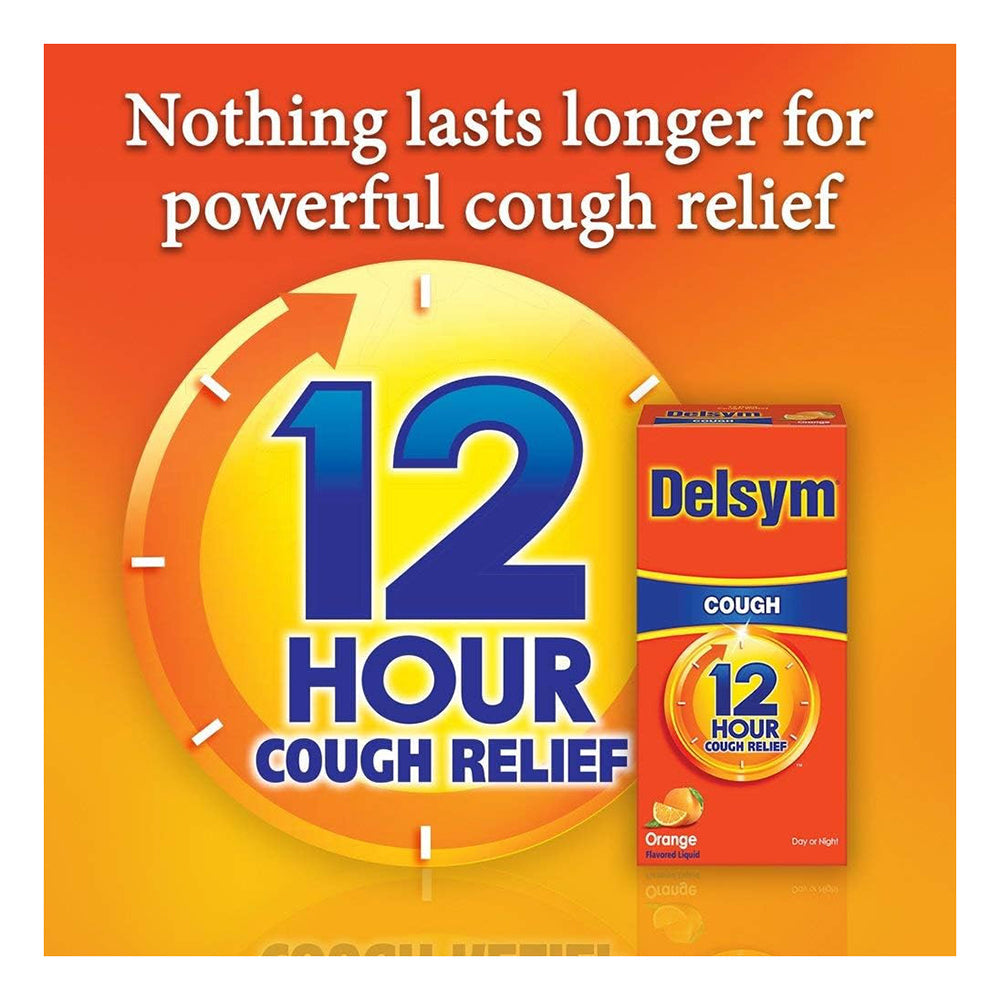 Delsym 12 Hour Cough Relief Syrup - 3 Fl Oz