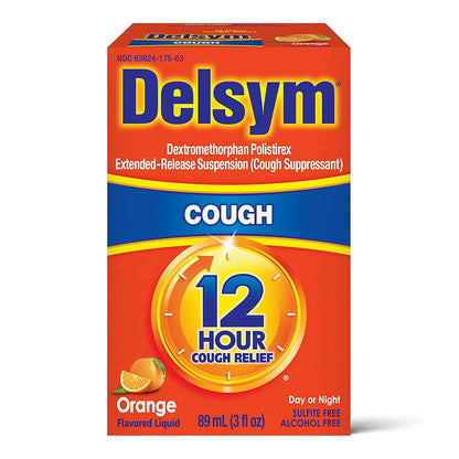 Delsym 12 Hour Cough Relief Syrup - 3 Fl Oz