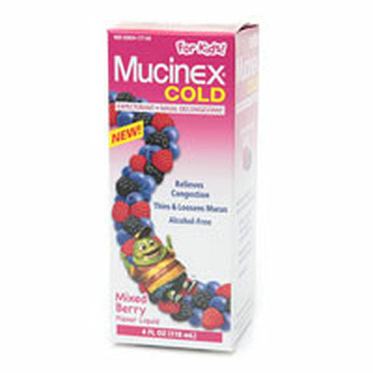 Mucinex Children'S Liquid - Stuffy Nose & Cold Mixed Berry 4 Oz.