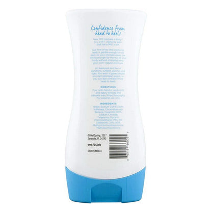 Fds Intimate + Body Cleansing Wash, Coconut Milk - Bottle, 10 Ounce