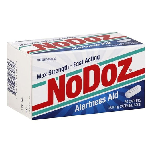 NoDoz 200Mg Caffeine Pills Maximum Strength, 60 Caplets