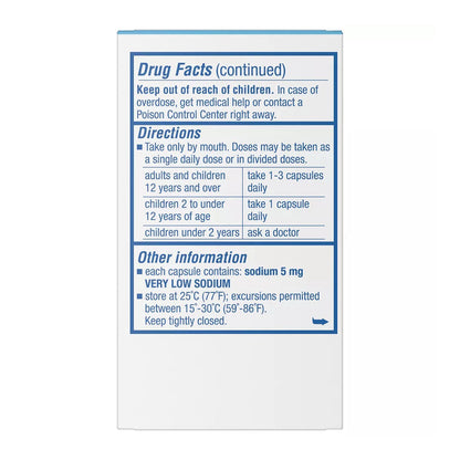 Colace Docusate Sodium Stool Softner 100 Mg Capsules - 30 Ea