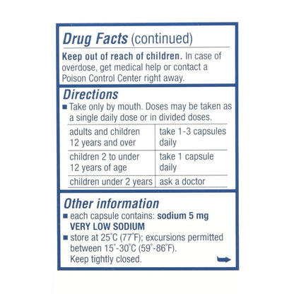 Colace Stool Softner 100Mg Laxative Capsules - 60 Ea