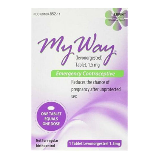 My Way Emergency Contraceptive 1 Tablet Each (6)