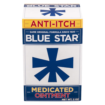 Blue Star Anti-Itch Medicated Ointment, 2 Oz