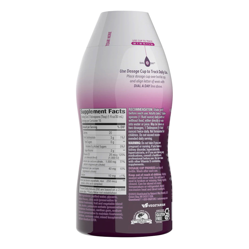 Nature'S Way, Calcium & Vitamin D3, Citrus, 16 Fl Oz