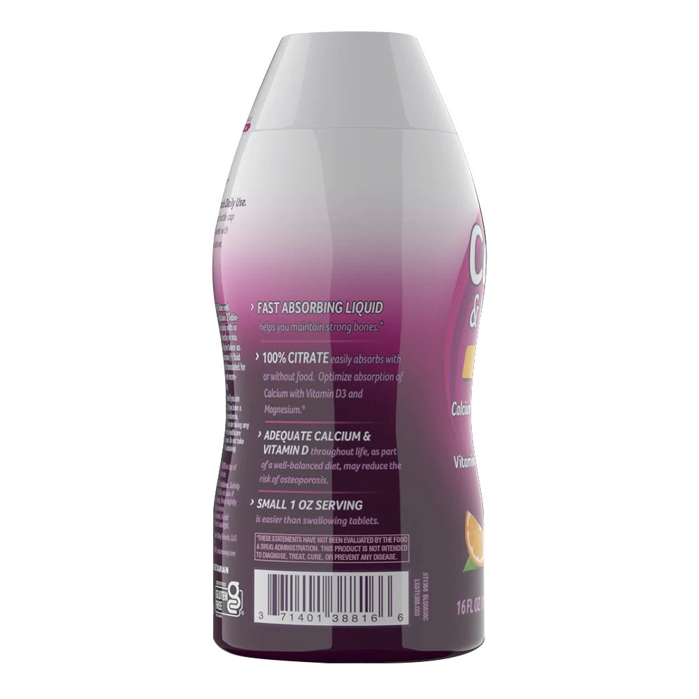 Nature'S Way, Calcium & Vitamin D3, Citrus, 16 Fl Oz