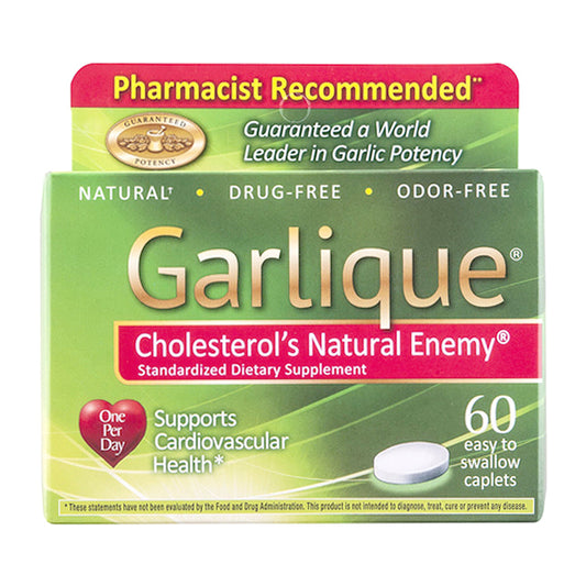 Garlique Cholesterol'S Natural Enemy Standardized Dietary Supplement - 60 Caplets