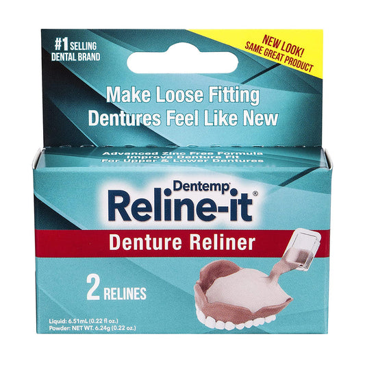 Dentemp Denture Reline Kit - 1 Ea