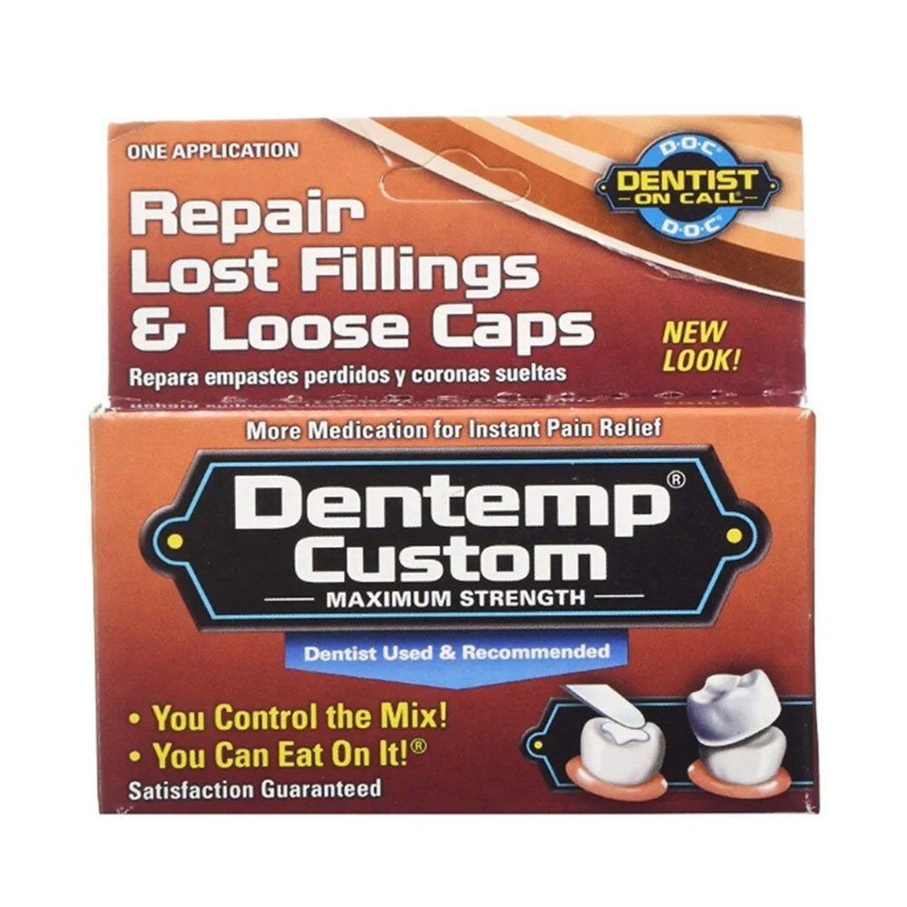 Dentemp Custom Loose Cap & Lost Filling Repair - 0.03 Oz