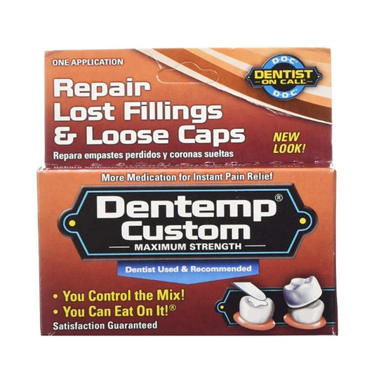 Dentemp Custom Loose Cap & Lost Filling Repair - 0.03 Oz