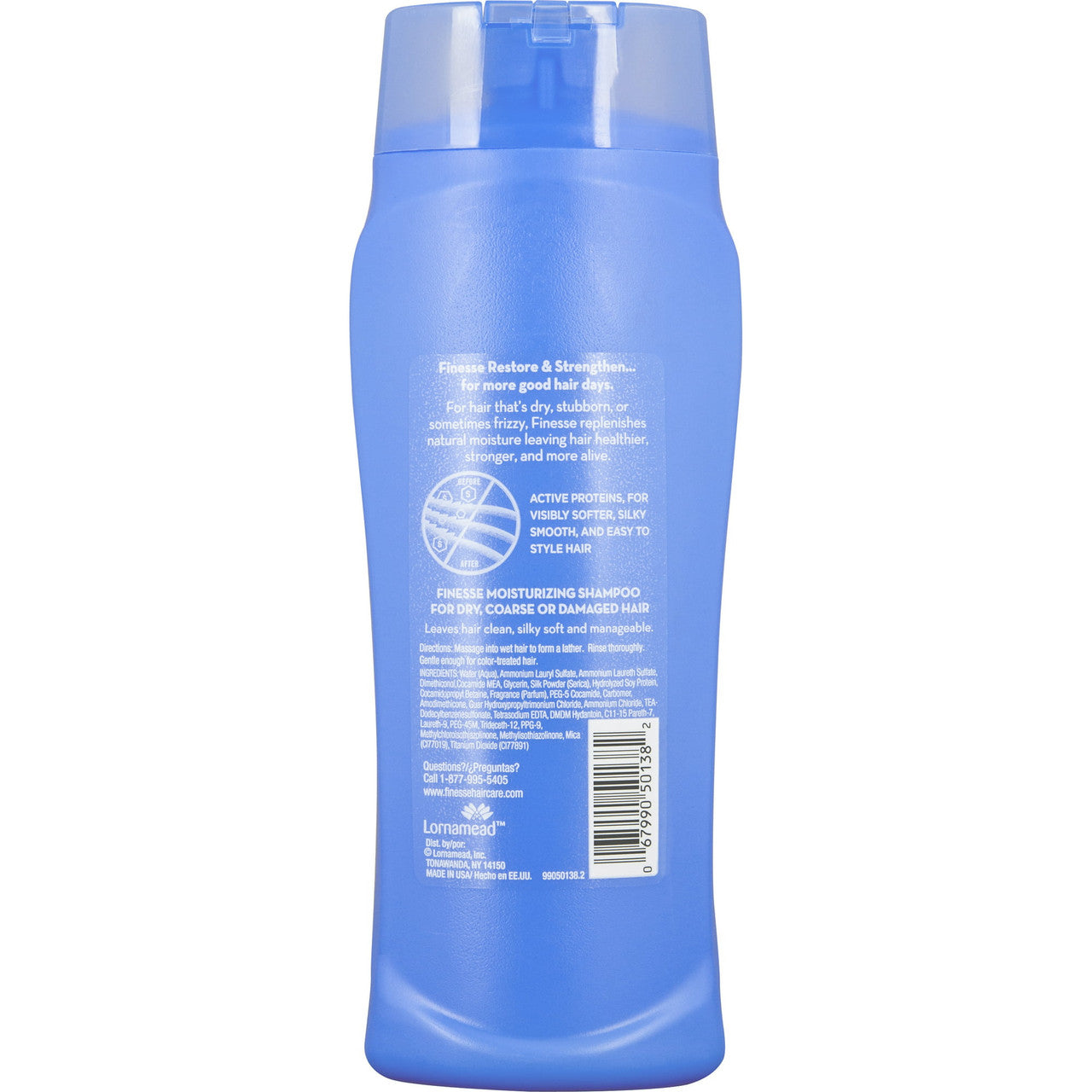 Finesse Restore + Strengthen, Moisturizing Shampoo 13 Fl Oz