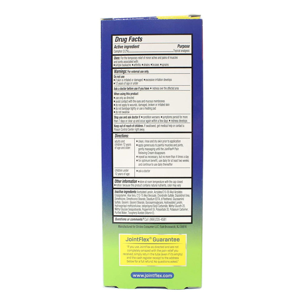 Jointflex Pain Relief Cream For Joint Arthritis Pain - 4 Ounce