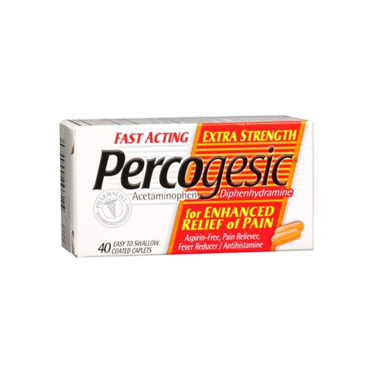 Percogesic Caplets Extra Strength 40 Caplets