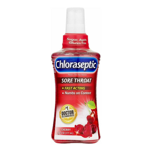 Chloraseptic Sore Throat Relief Cherry Spray - 6 Oz