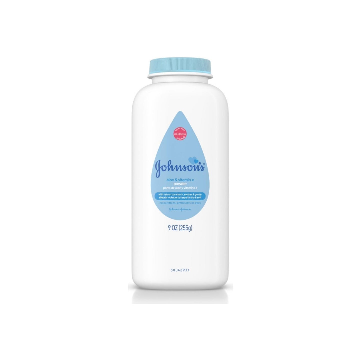 Johnson'S Baby Powder, Pure Cornstarch With Soothing Aloe & Vitamin E 9 Oz