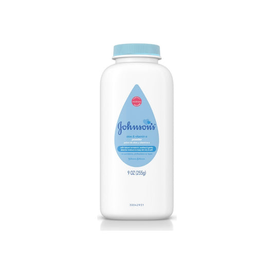 Johnson'S Baby Powder, Pure Cornstarch With Soothing Aloe & Vitamin E 9 Oz