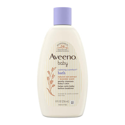 Aveeno Baby Lavender & Vanilla Calming Comfort Bath - 8 Oz