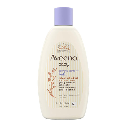 Aveeno Baby Lavender & Vanilla Calming Comfort Bath - 8 Oz