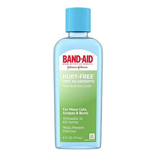 Band-Aid Hurt Free Antiseptic Wash Assorted - 6 Fl Oz