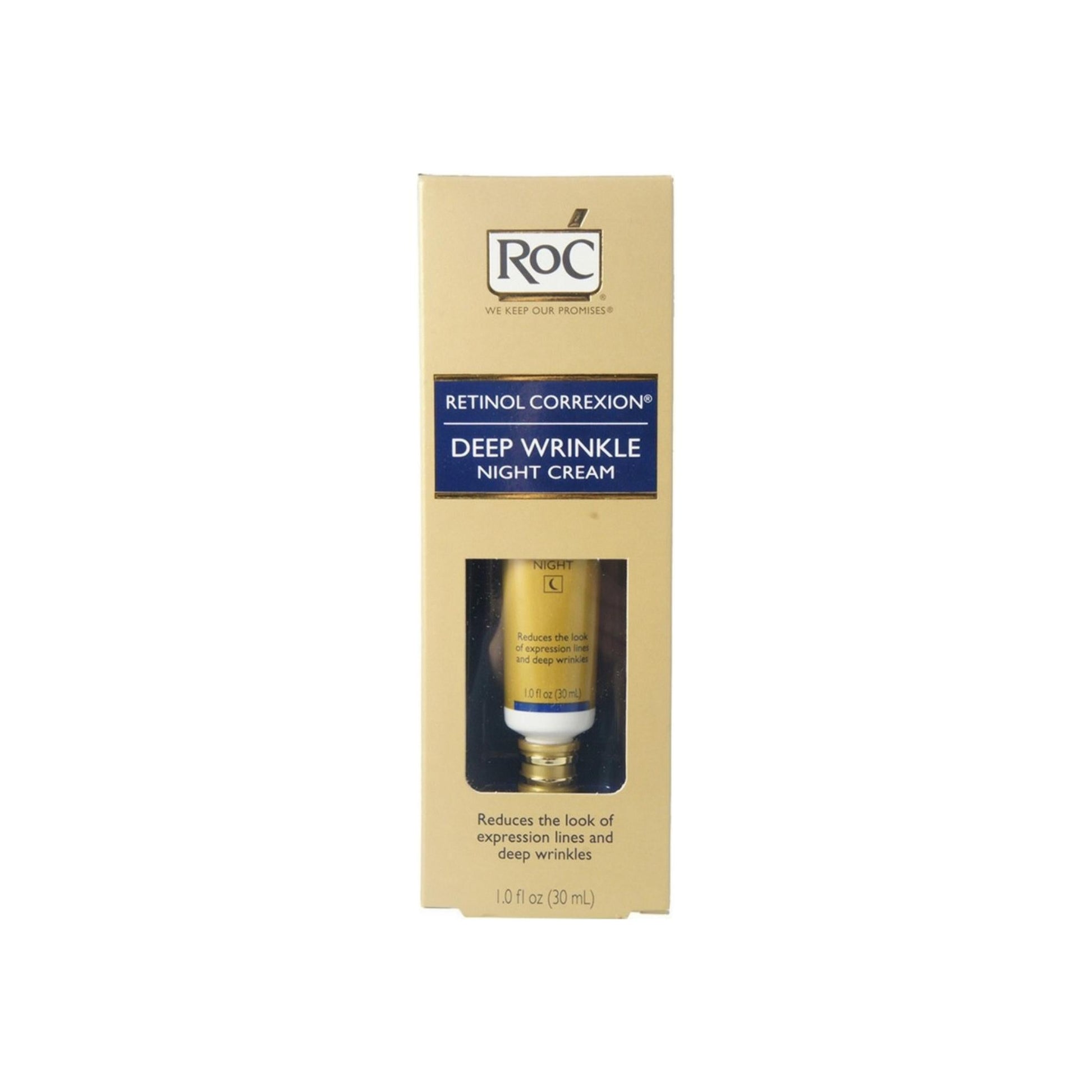 Roc Retinol Correxion Deep Wrinkle Night Cream 1 Oz