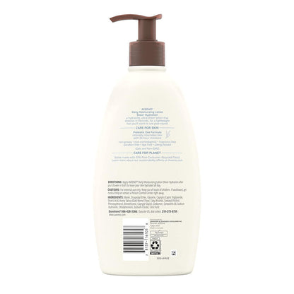 Aveeno Sheer Hydration Daily Moisturizing Fragrance-Free Lotion,18 Fl Oz