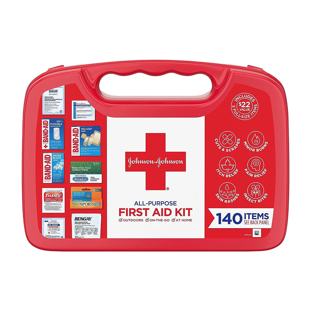 Band-Aid All-Purpose First Aid Kit - 140 Count