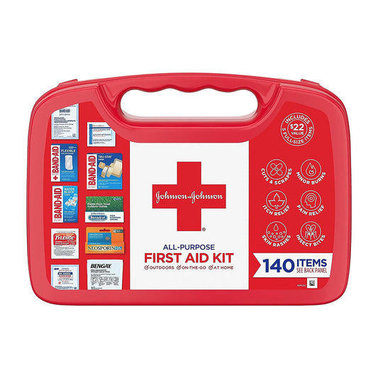 Band-Aid All-Purpose First Aid Kit - 140 Count